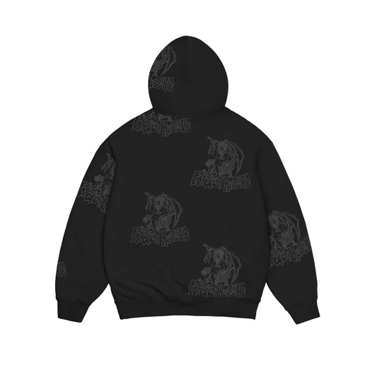 Karen Washed Hoodie / Black