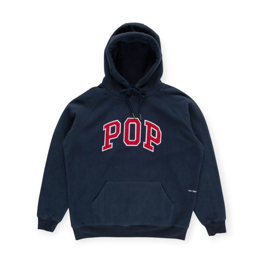 Pop Arch Hooded Sweat Duffel / Navy