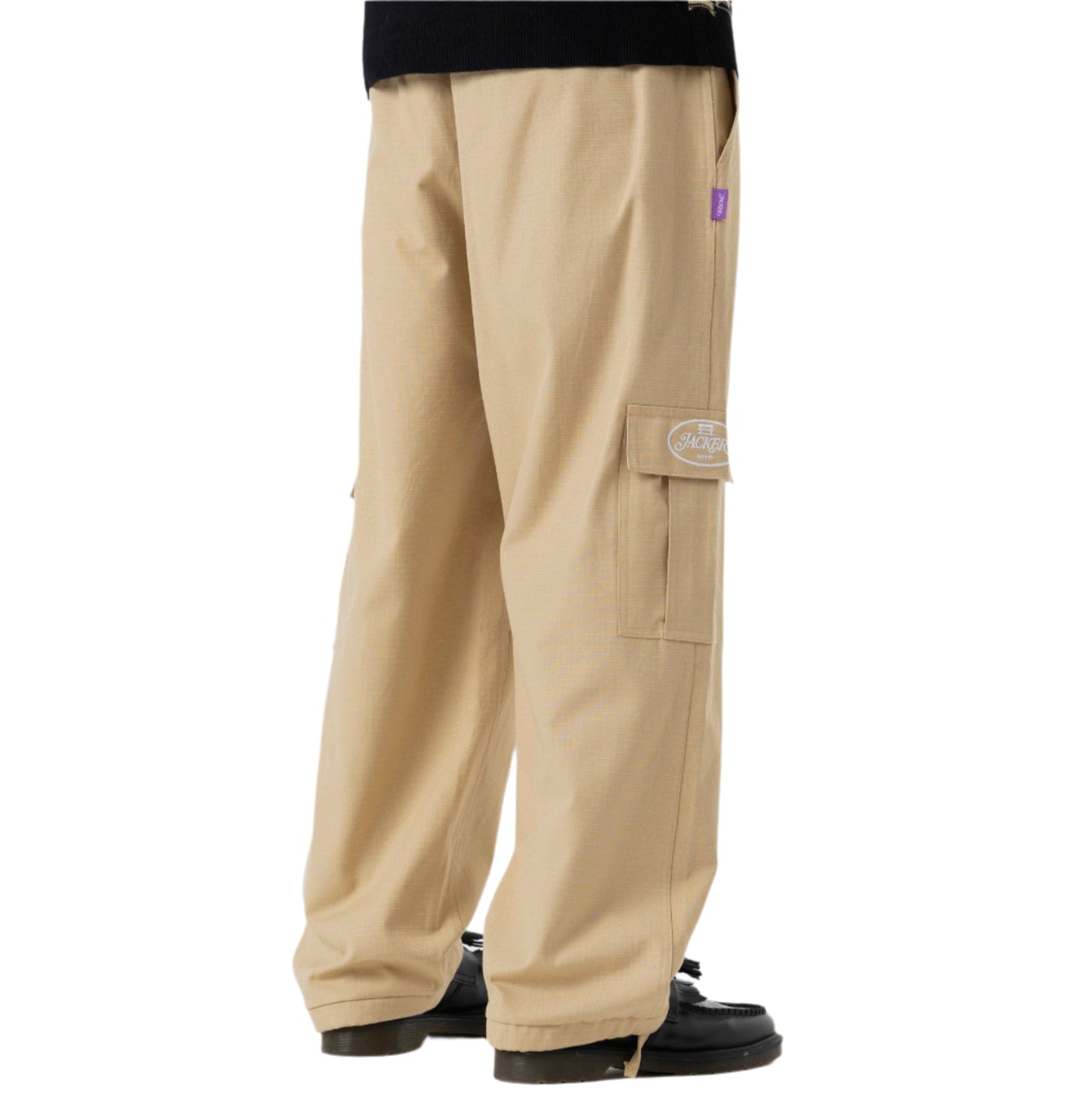 Stamp Cargo Pant - Beige