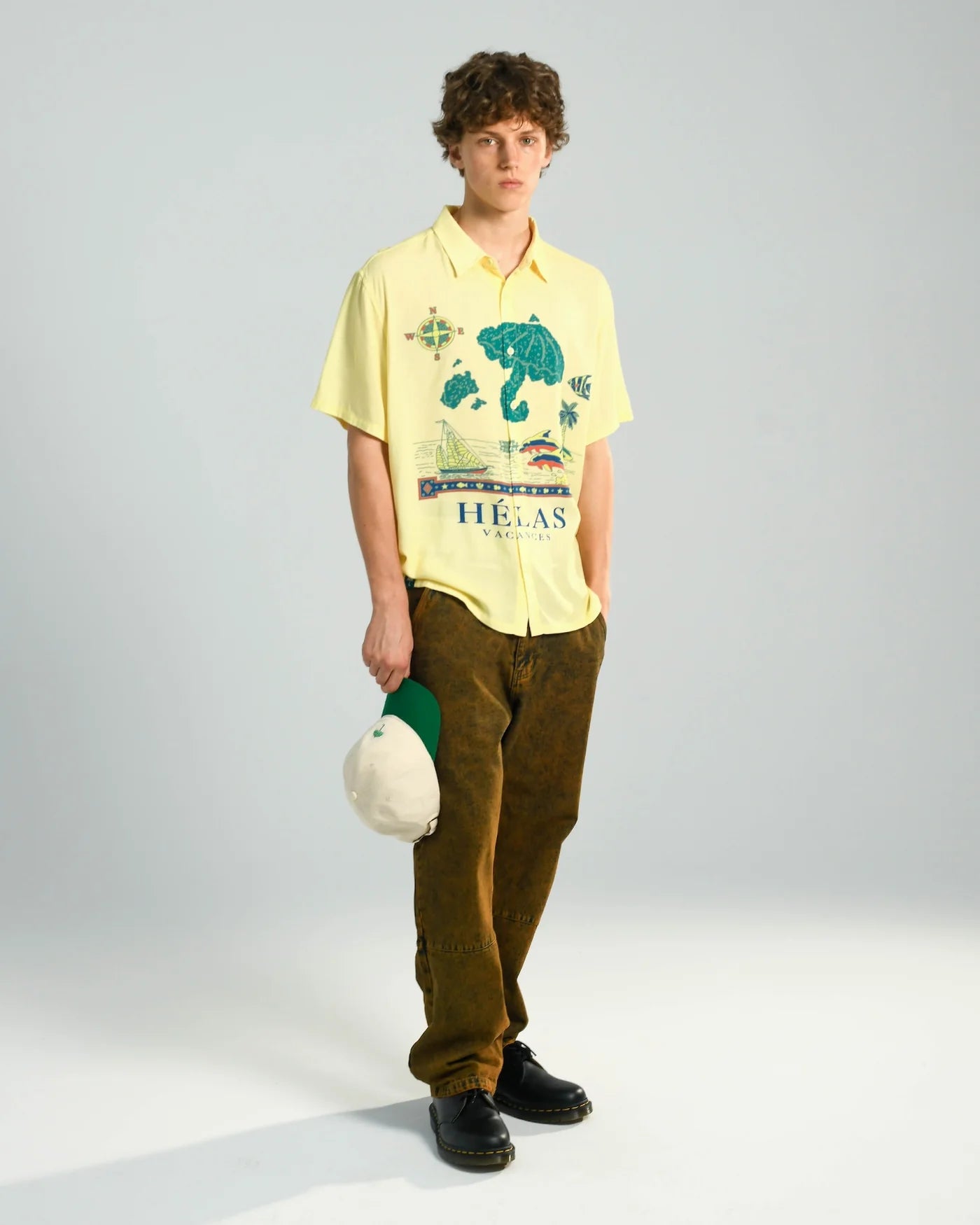 Vacances Shirt / Pastel Yellow