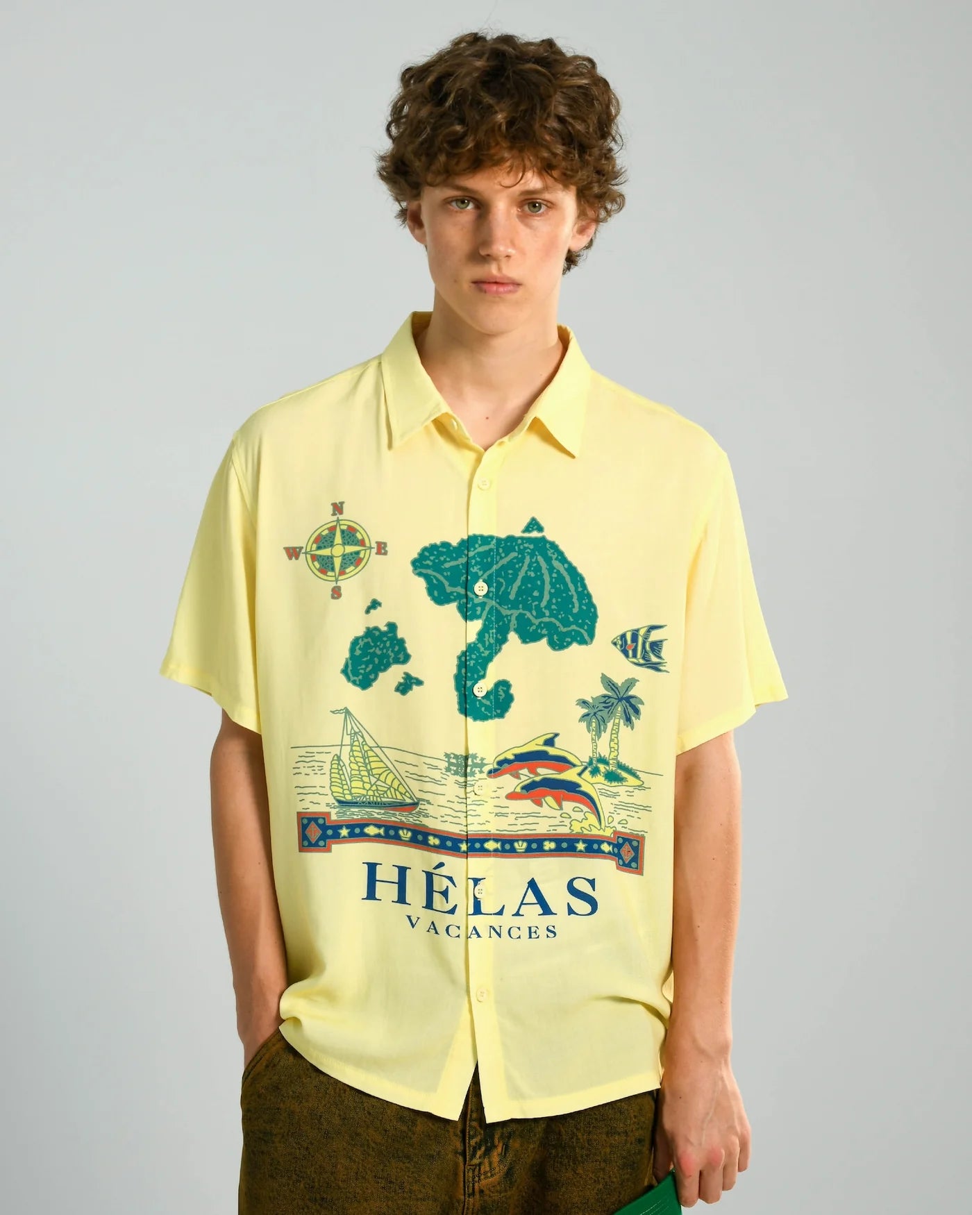 Vacances Shirt / Pastel Yellow