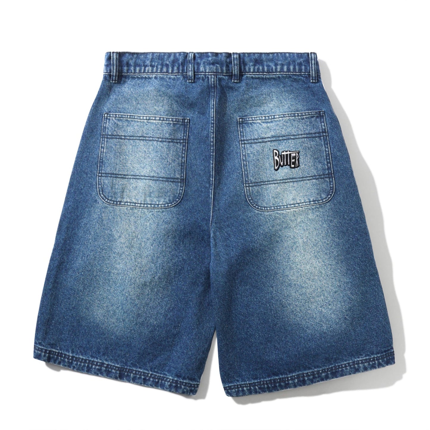 Spike Work Shorts / Washed Indigo