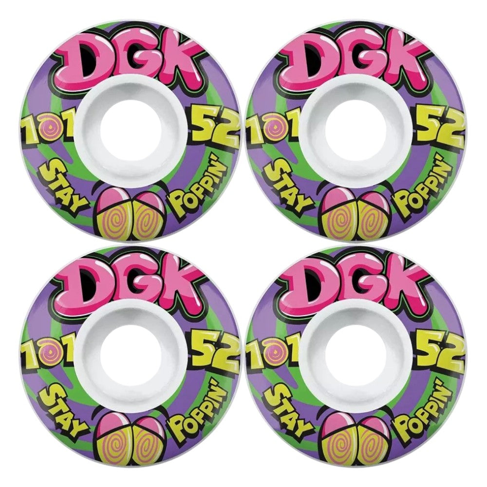 Stay Poppin Street Formula Wheels 52mm / 101A