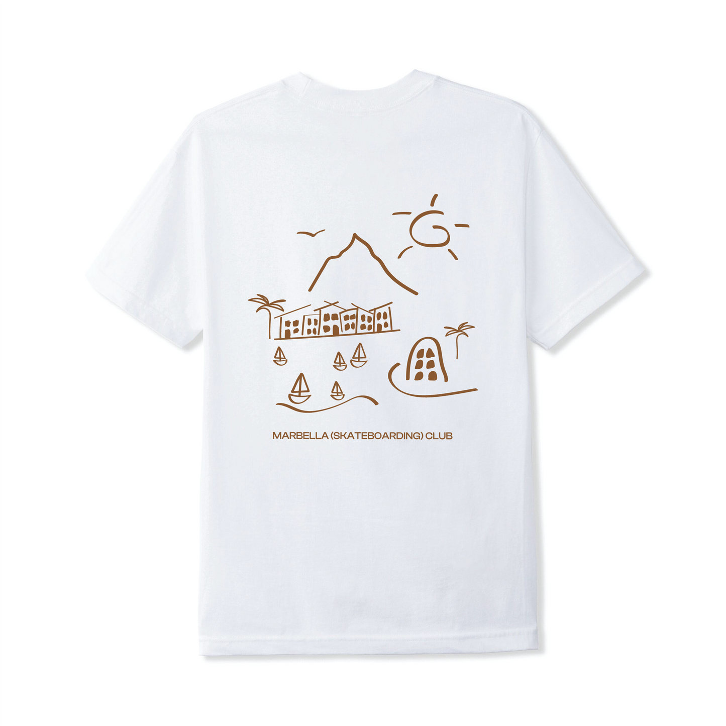 MSC Marbella Town White Tee