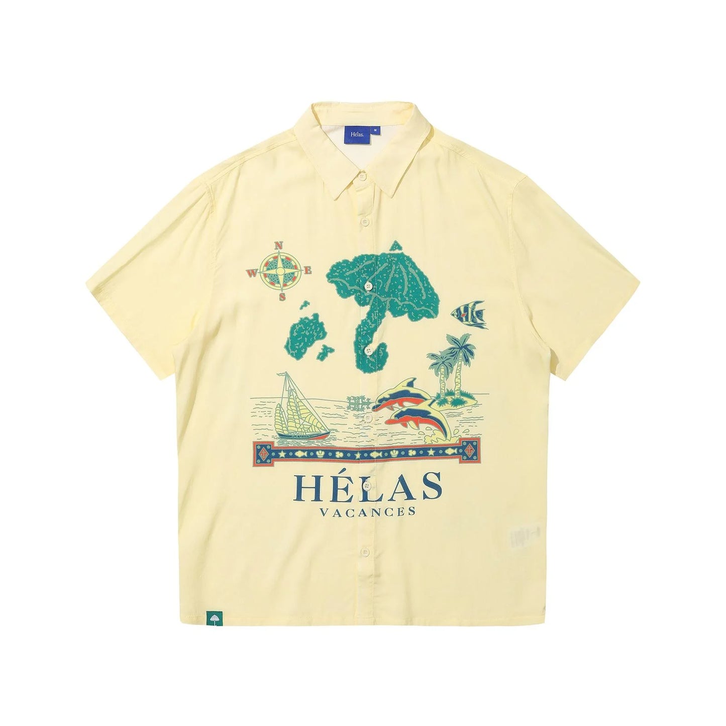 Vacances Shirt / Pastel Yellow