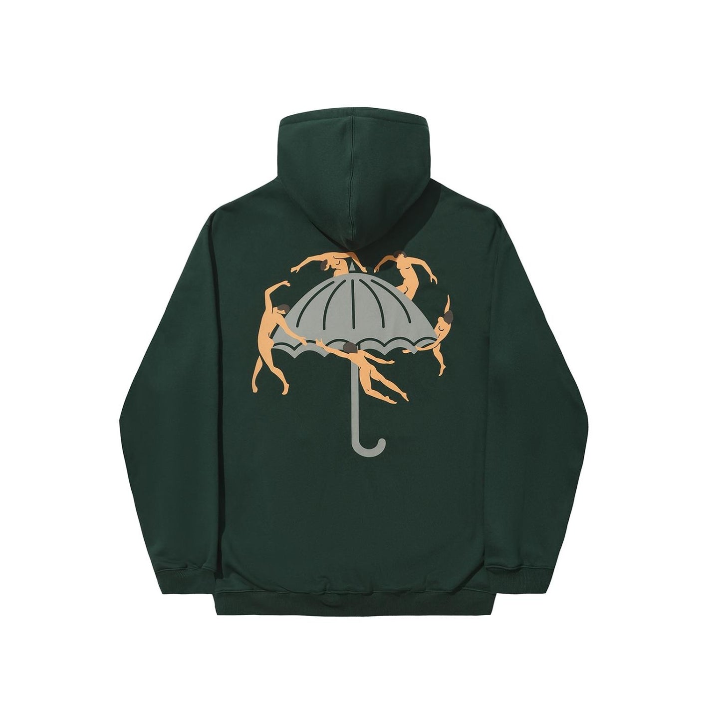 Dancing Hoodie / Forest Green