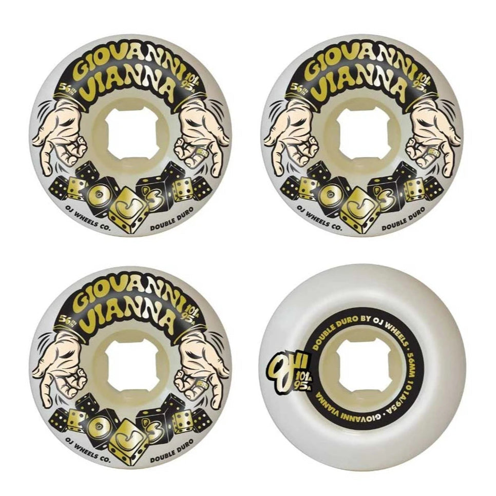 Giovanni Vianna High Roller Double Duro 56mm 101A/95A