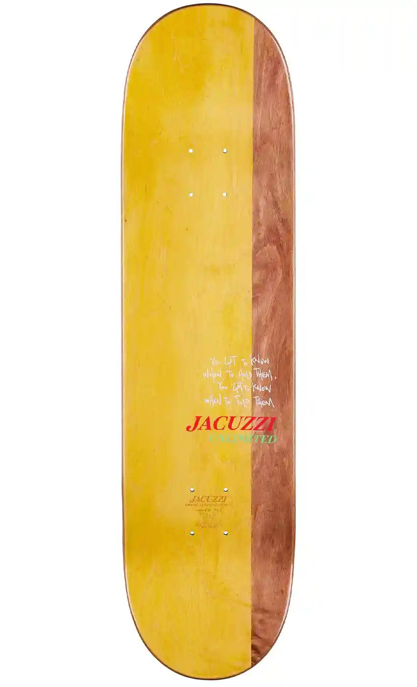 8.375 Jacuzzi Pulizzi Know When To Hold Em Deck