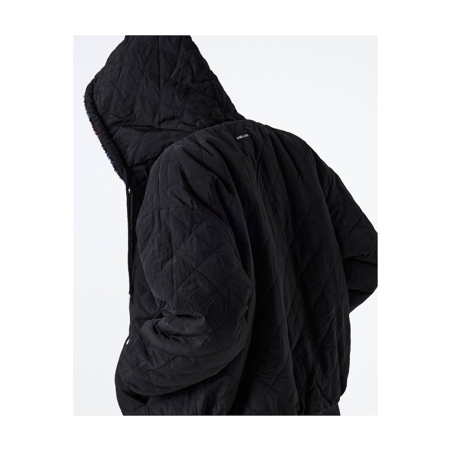 Ocaro Reversible Checkered Full Zip Jacket / Navy, Black